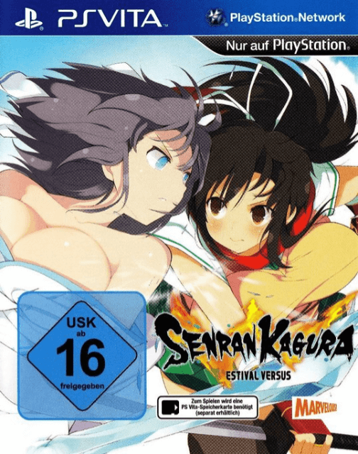 Senran Kagura Estival Versus - Girls Of Choice box art for Playstation Vita
